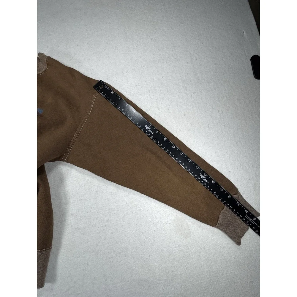 Vintage 1994 Delta Stephen's Tavern print sweatshirt made in USA Small Brown